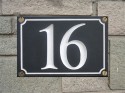 welsh slate house plaque