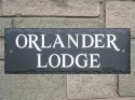 welsh slate house plaque
