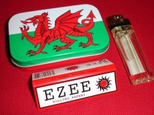Welsh tobacco tin