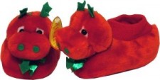 Baby dragon slippers