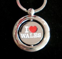 I heart Wales keyring