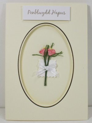 Handmade Penblwydd Hapus card
