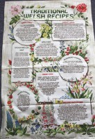 Traditional Welsh Recipes Tea Towel